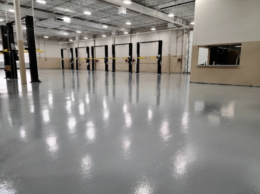 Commercial epoxy flooring